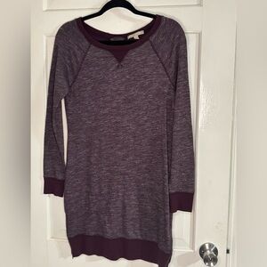 Banana Republic Deep Purple Sweater Dress